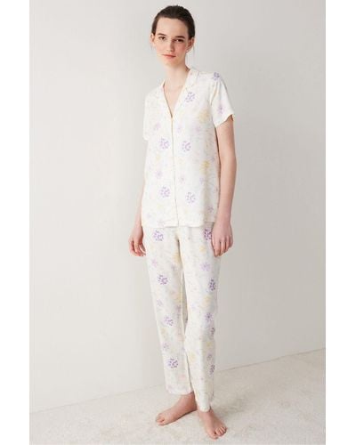 Penti Frühlingstraum es pyjama-set - Weiß