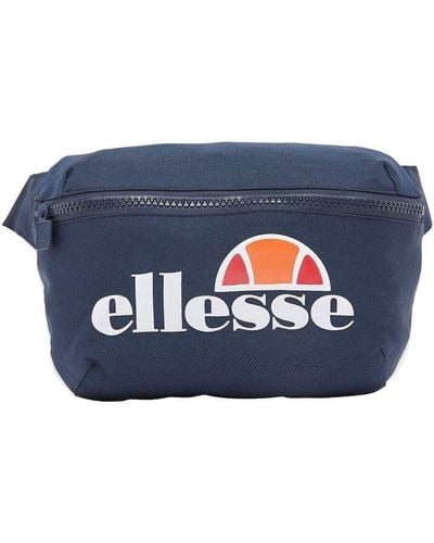 Ellesse Unisex umhängetasche cross body bag, logo print, 15x31x5cm (hxbxt) - one size - Blau