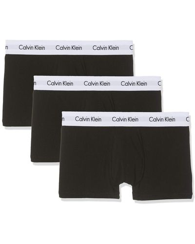 Calvin Klein Boxershorts unifarben - Schwarz