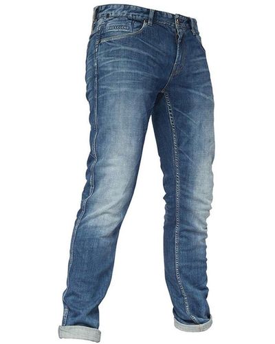 PME LEGEND Jeans mit schmal zulaufendem bein - Blau