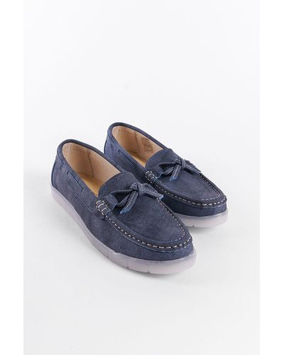 Capone Outfitters Loafer flacher absatz - Blau