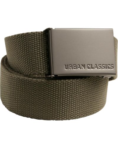 Urban Classics Gürtel - one size - Grau