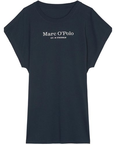 Marc O' Polo Nachthemd basic - Blau