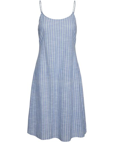 Vero Moda Kleid vmkaori midikleid - Blau