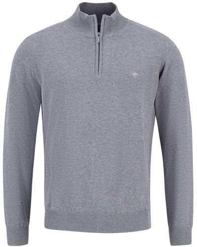 Fynch-Hatton Sweatshirt regular fit - Grau
