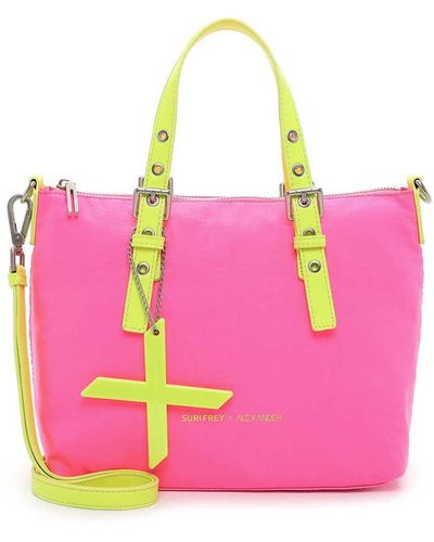 SURI FREY Handtasche unifarben - Pink
