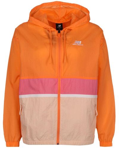 New Balance Jacke regular fit - Orange