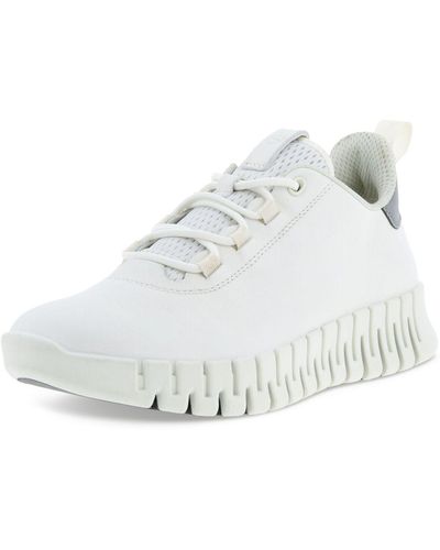 Ecco Sneaker flacher absatz - Weiß