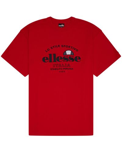 Ellesse T-shirt regular fit - Rot