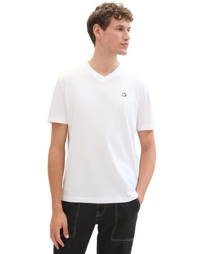 Tom Tailor T-shirt regular fit - Weiß