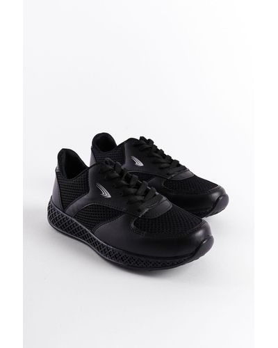 Capone Outfitters Mesh-sneaker - Schwarz