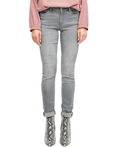 S.oliver Jeans mit garment-wash - Grau