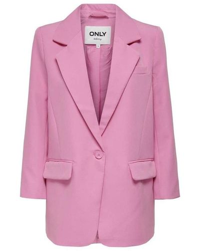 Only Jacke Pink für Frauen - Bis 65% Rabatt | Lyst DE