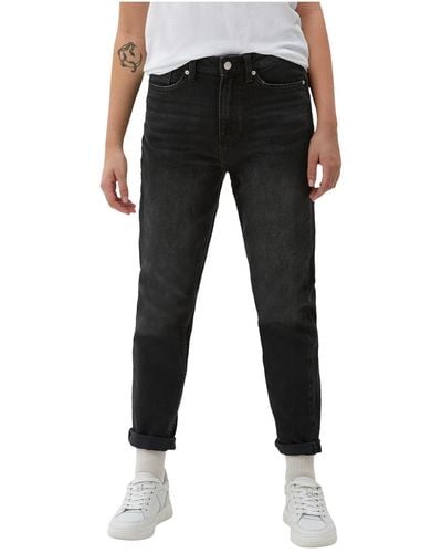 Qs By S.oliver Jeans straight - Schwarz