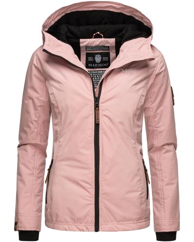 Pink von Damen-Jacken Lyst | Marikoo DE in