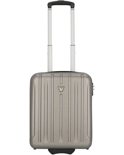 Roncato Koffer unifarben - Weiß