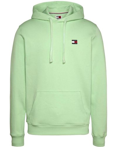 Tommy Hilfiger Tjm reg badge hoodie ext - Grün