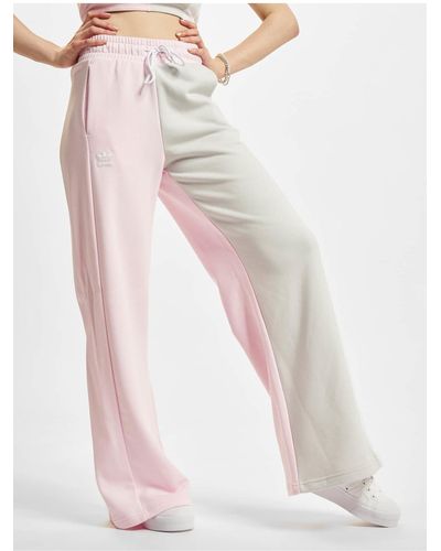 adidas Originals weite bein sweat pants - Pink
