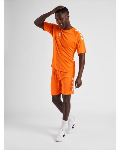 Hummel Hmlcore xk poly shorts - 2xl - Orange