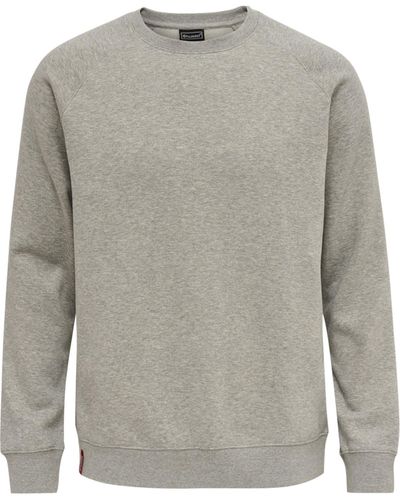 Hummel Sweatshirt regular fit - Grau