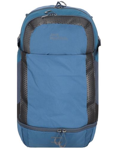 Jack Wolfskin Rucksack unifarben - Blau