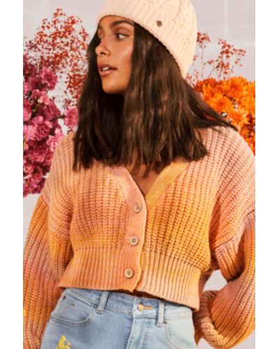 Roxy Pullover sachet pink sunbean - Orange