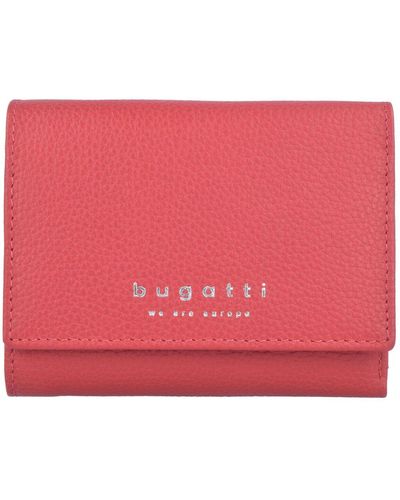 Bugatti Geldbörse unifarben - Rot