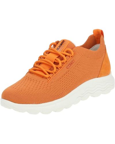 Geox Sneaker flacher absatz - Orange