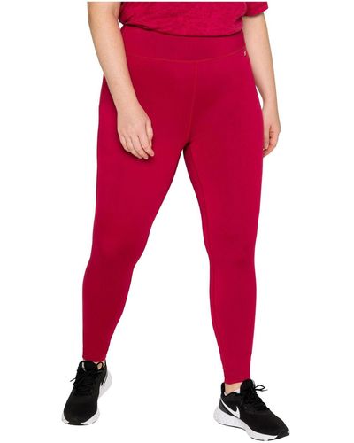 Sheego Große größen funktionsleggings in leggingsform, mit kleiner innentasche - Rot