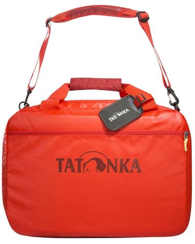 Tatonka Messenger bag unifarben - Rot