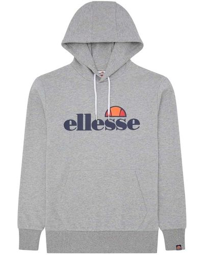 Ellesse Hoodie gottero sweatshirt, sweater, kapuze, langarm, logo-print - Grau