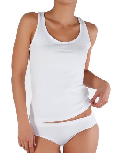 Miorre Unterhemd slim fit - Weiß
