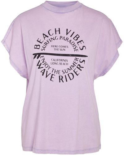 Noisy May Nmbohdi hailey washed ss top jrs fwd - Pink