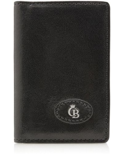 Castelijn & Beerens Gaucho kreditkartenetui rfid leder 7 cm - one size - Schwarz