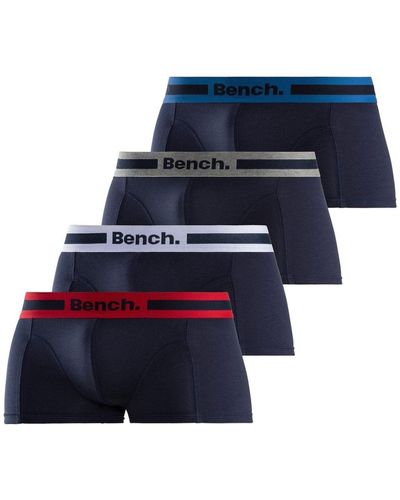 Bench Boxershorts unifarben - Blau