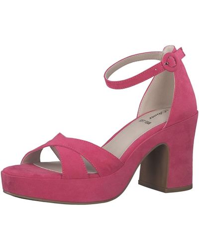 S.oliver Sandalette blockabsatz - Pink