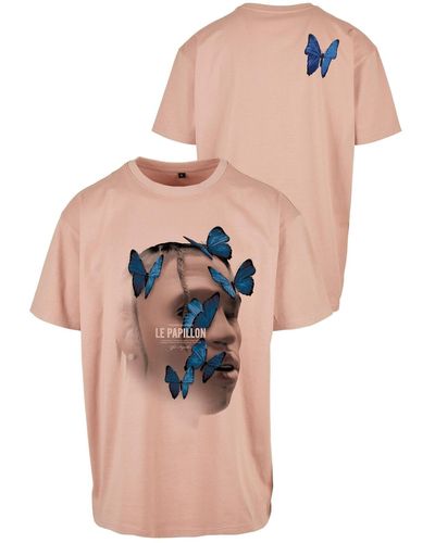 Upscale by Mister Tee Le papillon oversize-t-shirt - Pink