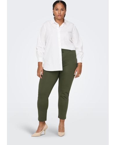 Only Carmakoma Cargoldtrash life classic pant noos - Weiß