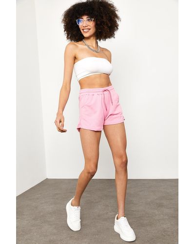 XHAN Shorts mit elastischem bund 1yxk8-44875-20 - Pink