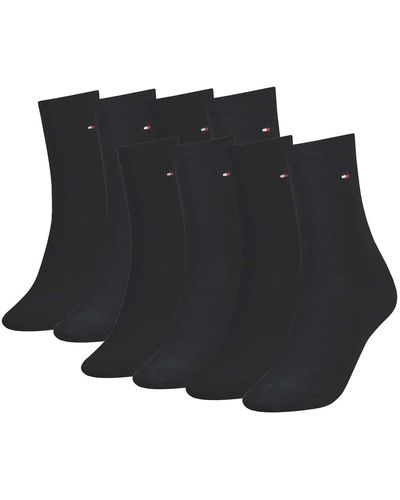 Tommy Hilfiger Socken, 8er pack sock casual, ecom, kurzsocken, uni - Schwarz