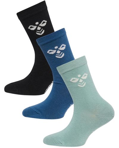 Hummel Socken lizenzartikel - 37-40 - Blau