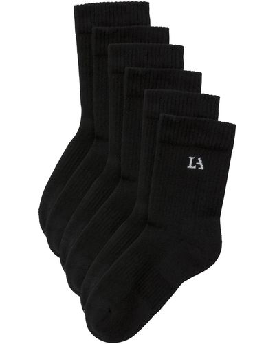 LASCANA ACTIVE Socken unifarben - Schwarz