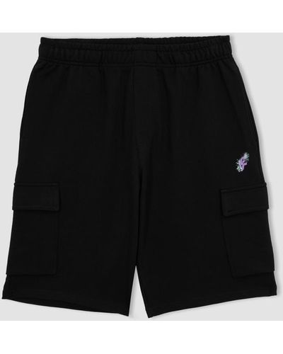 Defacto Passform standard fit shorts mit kurzem bein a7056ax23hs - Schwarz