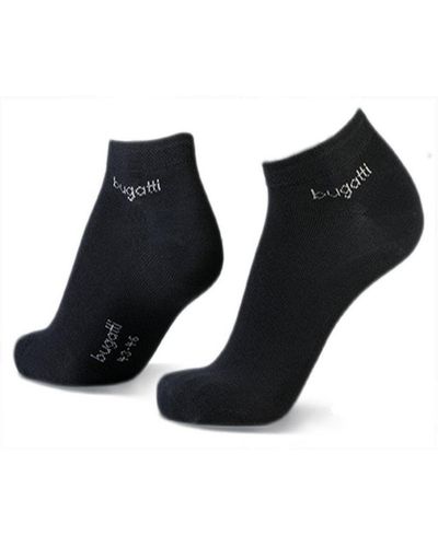 Bugatti Socken strukturiert - Schwarz