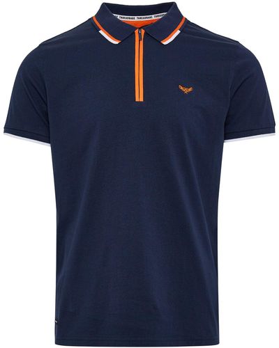 Threadbare Poloshirt regular fit - Blau