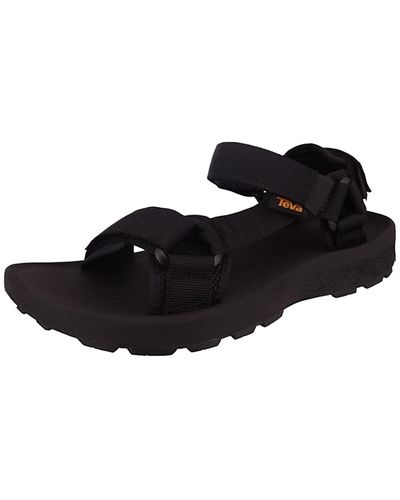 Teva Wander-sandalen sandalen terragrip sandal 1150510 blk black polyester mit eva - Schwarz