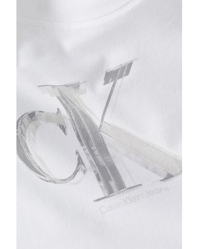 Calvin Klein T-shirt regular fit - Weiß