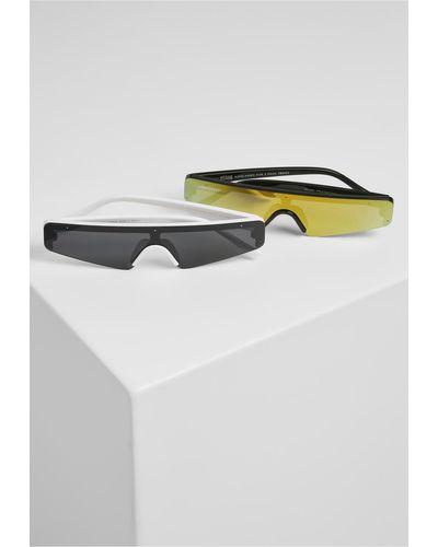 Urban Classics Unisex-sonnenbrille kos 2er-pack - one size - Grau