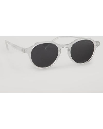 Defacto Runde sonnenbrille , modell - Weiß