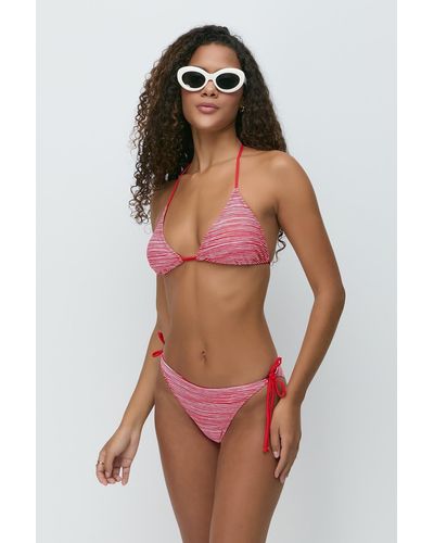 C&City Triangel-bikini-set 3264 - Rot